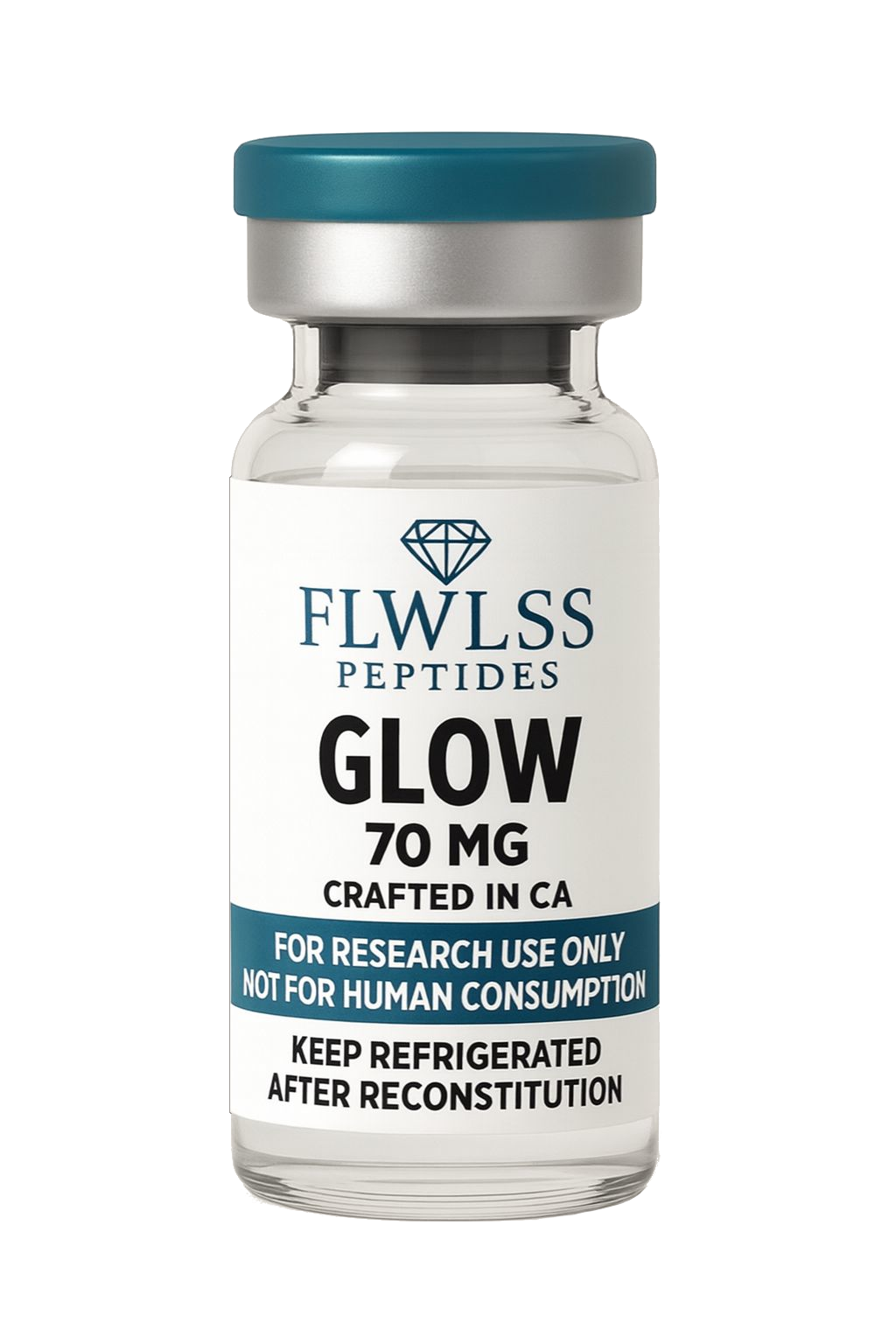 Glow 70mg real peptide